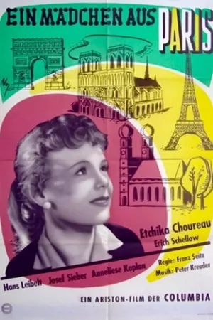 Постер к фильму Ein Mädchen aus Paris (1954)