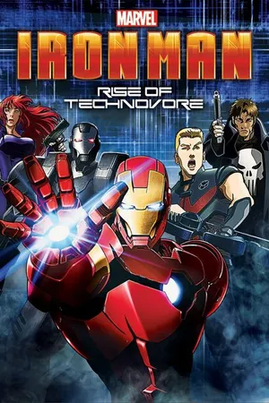 Постер к мультфильму Железный Человек: Восстание Техновора (2013)