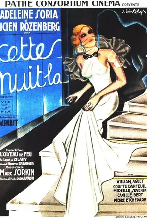 Постер к фильму Cette nuit-là (1933)