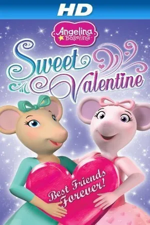Постер к фильму Angelina Ballerina: Sweet Valentine (2012)