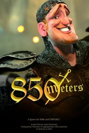 Постер к мультфильму 850 метров (2013)