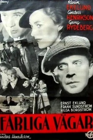Постер к фильму Farliga vägar (1942)