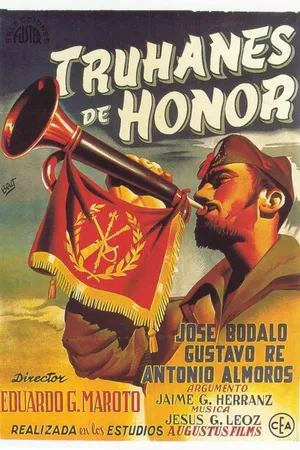 Постер к фильму Truhanes de honor (1950)