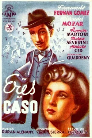 Постер к фильму Eres un caso (1946)