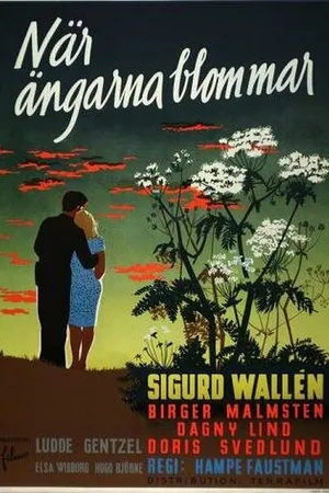 Постер к фильму Когда на полях цветут цветы (1946)