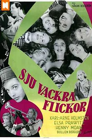 Постер к фильму Семь красивых девушек (1956)