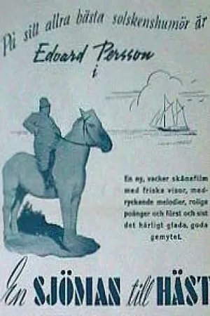 Постер к фильму En sjöman till häst (1940)