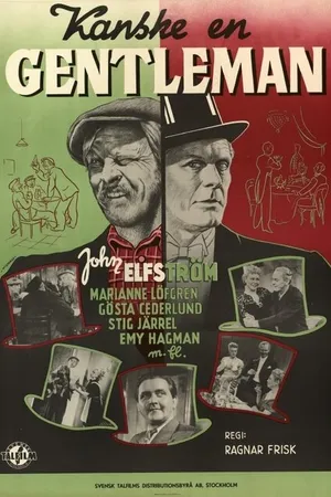 Постер к фильму Kanske en gentleman (1950)