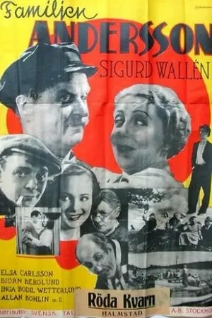 Постер к фильму Familjen Andersson (1937)
