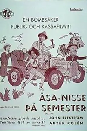 Постер к фильму Åsa-Nisse på semester (1953)