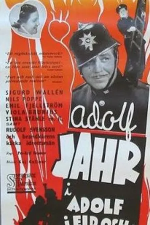 Постер к фильму Adolf i eld och lågor (1939)