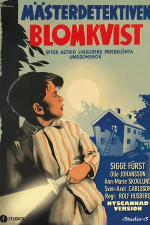 Постер к фильму Знаменитый сыщик Калле Блюмквист (1947)