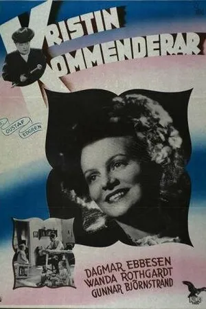 Постер к фильму Kristin kommenderar (1946)