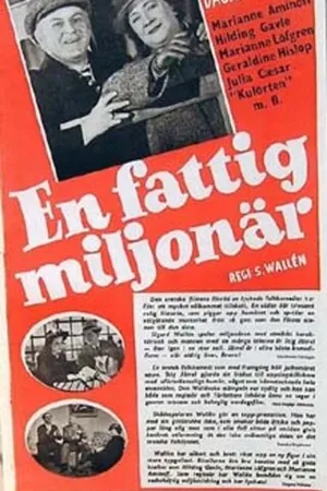 Постер к фильму En fattig miljonär (1941)