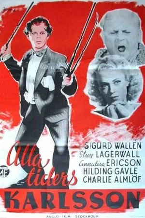Постер к фильму Alla tiders Karlsson (1936)