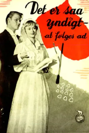 Постер к фильму Det er så yndigt at følges ad (1954)