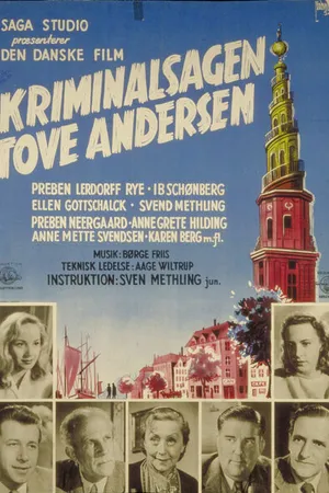 Постер к фильму Kriminalsagen Tove Andersen (1953)
