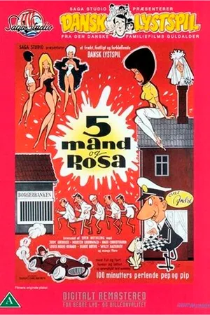 Постер к фильму Fem mand og Rosa (1964)