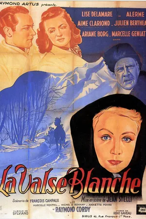Постер к фильму Белый вальс (1943)