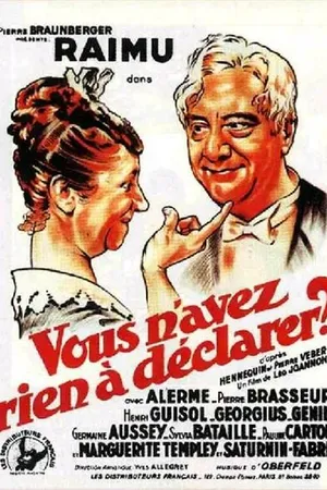 Постер к фильму Вам нечего сказать? (1937)