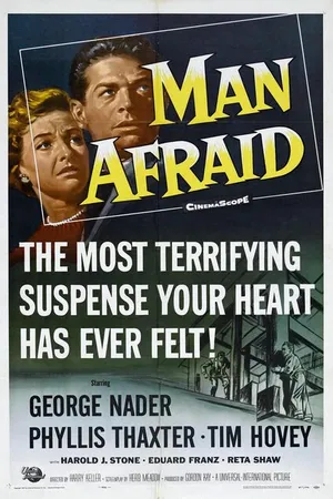 Постер к фильму Man Afraid (1957)