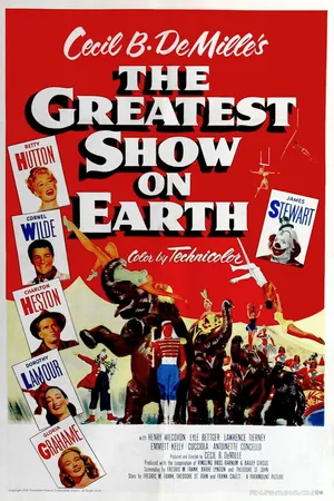 Постер к фильму Величайшее шоу мира (1952)