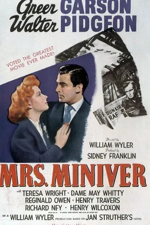 Постер к фильму Миссис Минивер (1942)