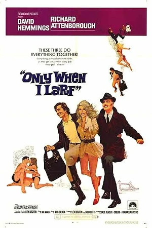 Постер к фильму Только когда я смеюсь (1968)