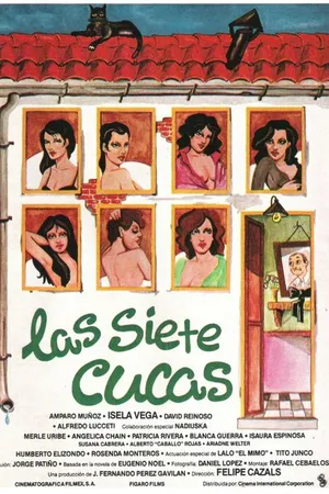 Постер к фильму Las siete cucas (1981)