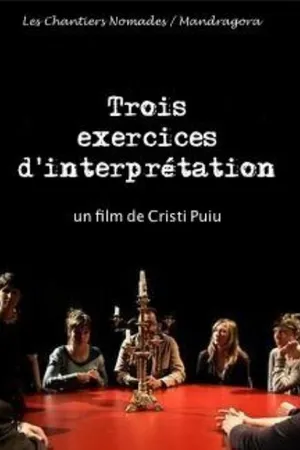 Постер к фильму Три упражнения на интерпретацию (2013)