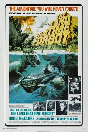 Постер к фильму Земля, забытая временем (1974)