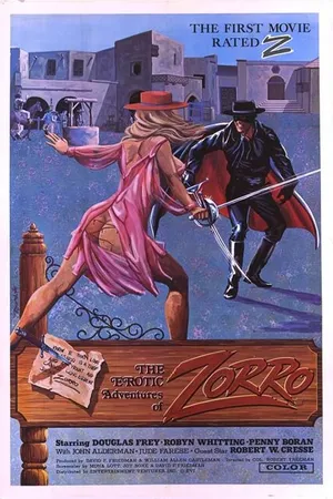 Постер к фильму Эротические приключения Зорро (1972)