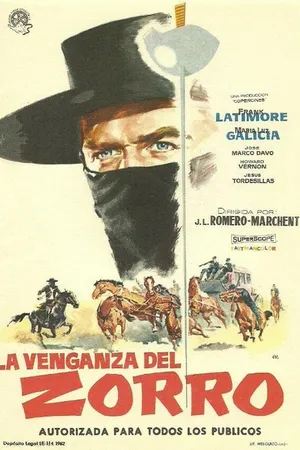 Постер к фильму Месть Зорро (1962)