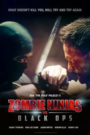 Постер к фильму Зомби-ниндзя против спецназа (2015)