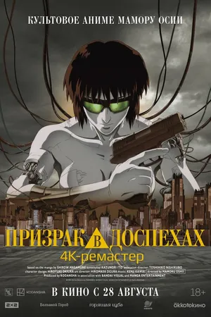 Постер к аниме Призрак в доспехах (1995)