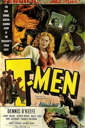 Постер к фильму Люди-Т (1947)