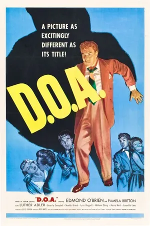 Постер к фильму Мёртв по прибытии (1949)