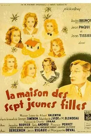 Постер к фильму La maison des sept jeunes filles (1942)