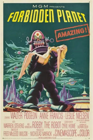 Постер к фильму Запретная планета (1956)