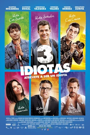 Постер к фильму 3 идиота (2017)