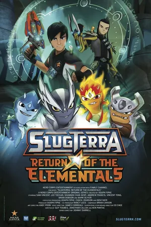 Постер к мультфильму Slugterra: Return of the Elementals (2014)