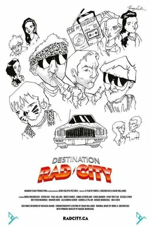 Постер к фильму Destination: Rad City (2014)