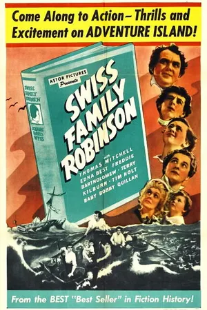 Постер к фильму Швейцарская семья Робинзонов (1940)