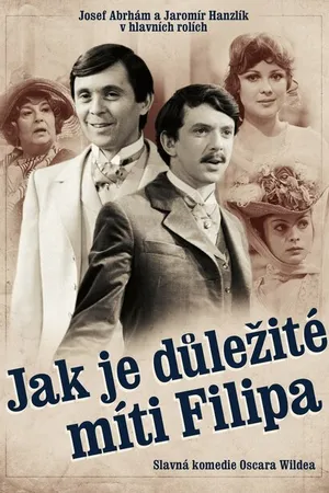 Постер к фильму Jak je dulezité míti Filipa (1979)