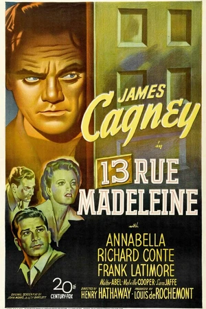 Постер к фильму Дом 13 по улице Мадлен (1947)