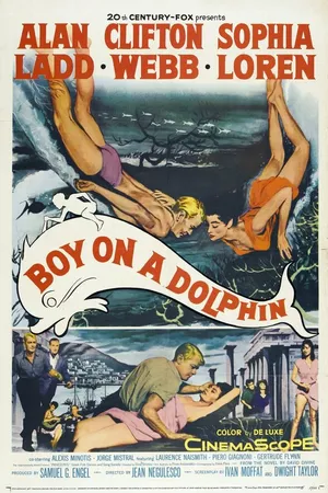 Постер к фильму Мальчик на дельфине (1957)