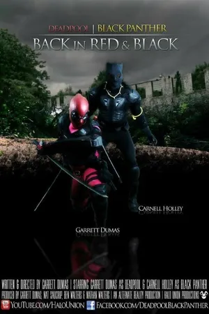 Постер к фильму Deadpool & Black Panther: Back in Red & Black (2014)