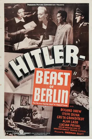 Постер к фильму Гитлер: Чудовище Берлина (1939)