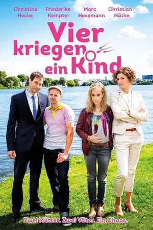 Постер к фильму Vier kriegen ein Kind (2014)