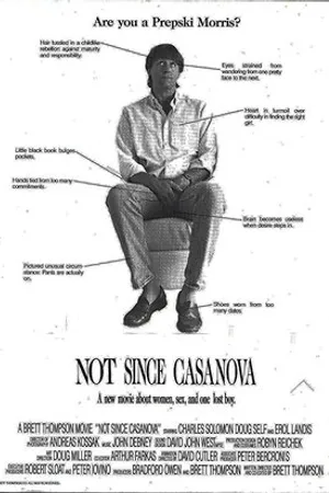 Постер к фильму Not Since Casanova (1988)